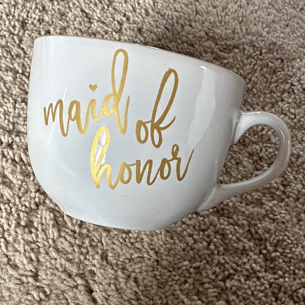 Gartner Studios Maid of Honor Mug - White and Gold